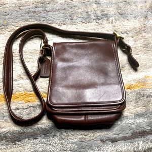 Vintage coach cross body bag